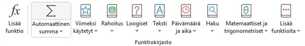 Funktiokirjasto-ryhmä