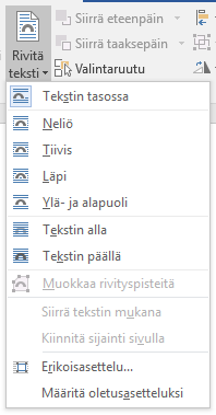Kuvan siirtäminen
