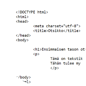 HTML, CSS ja JavaScript